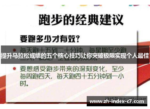 提升马拉松成绩的五个核心技巧让你突破极限实现个人最佳