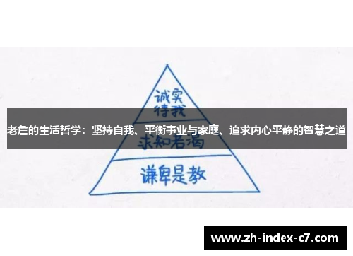 老詹的生活哲学：坚持自我、平衡事业与家庭、追求内心平静的智慧之道